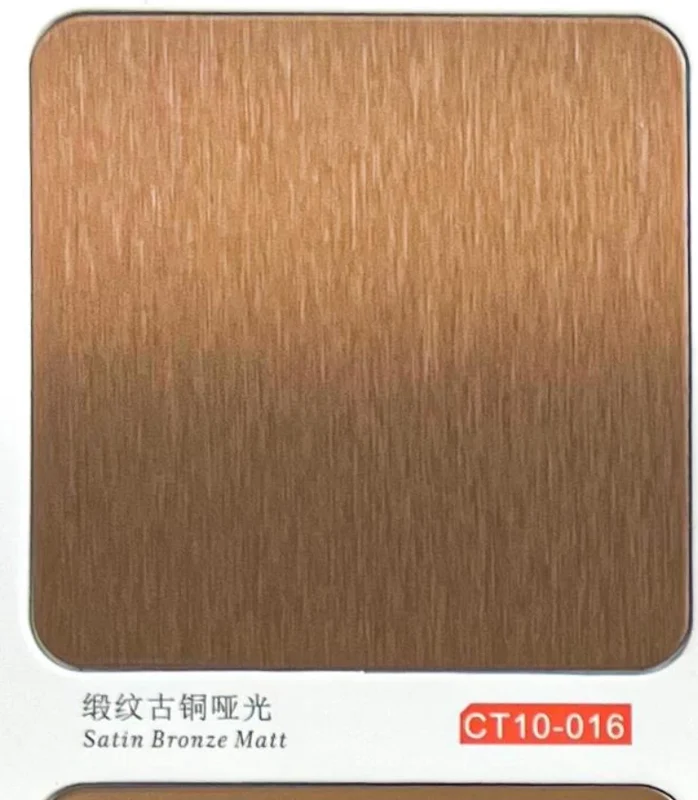 CT10-016 Satin Bronze Matt catalogue finish reference