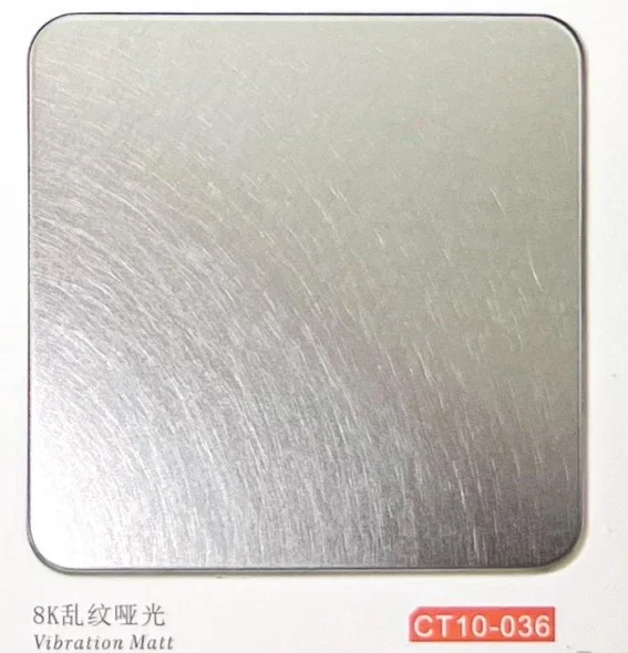CT10-036 Vibration Matt catalogue finish reference