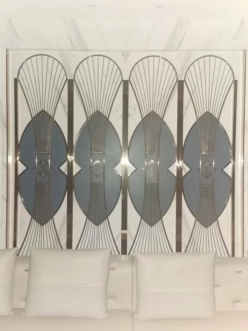 Stainless steel decorative partition screen existing product reference